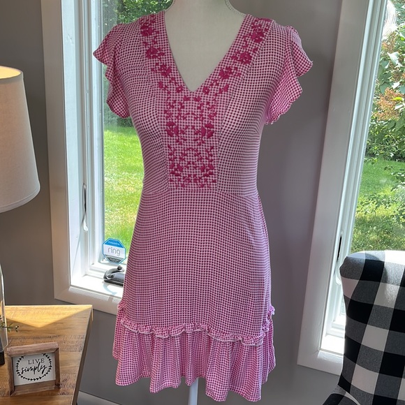 Jessica Simpson Sweet n’ Preppy Gingham Dress - Picture 8 of 8